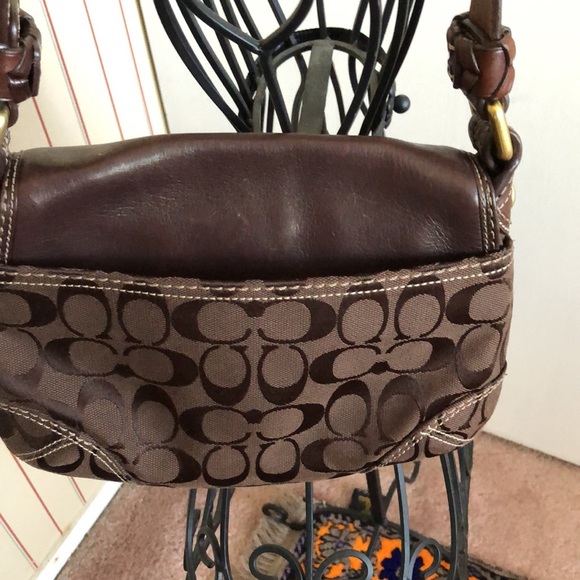 COACH SIGNATURE BROWN ON BROWN! - Picture 7 of 15